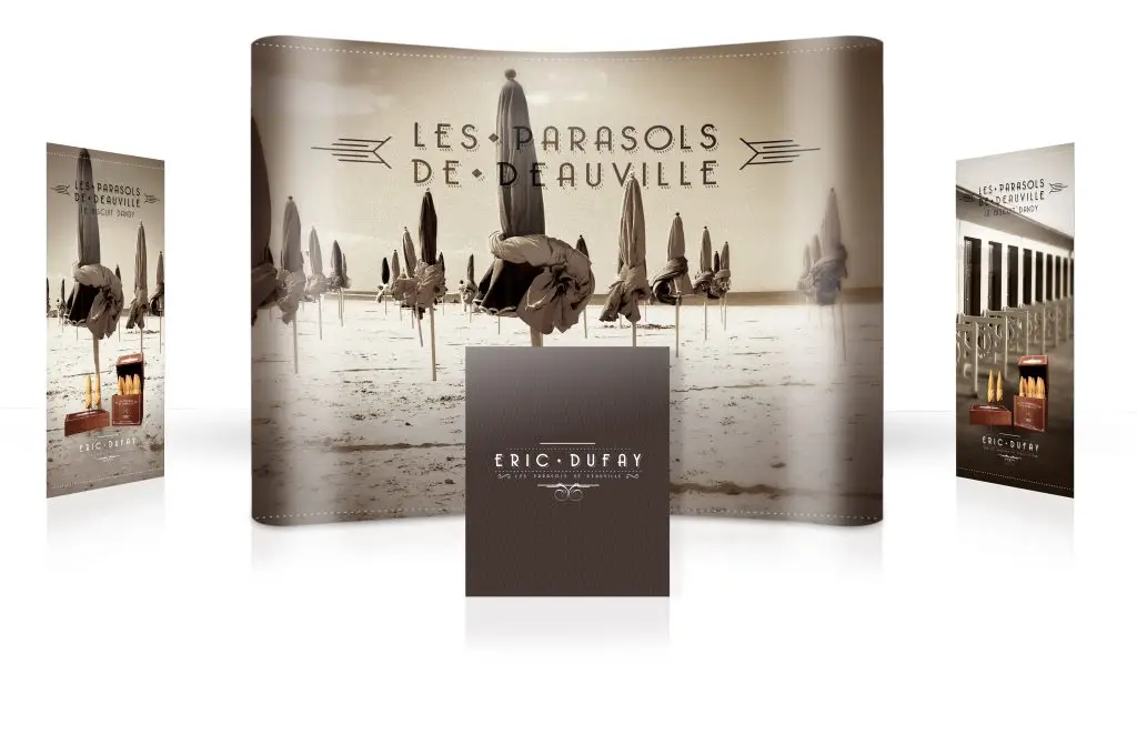 Biscuits "Les Parasols de Deauville" par Éric Dufay